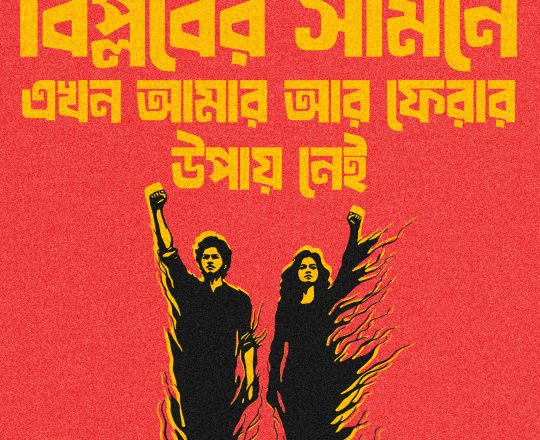 এখন আমার আর ফেরার উপায় নেই, পোস্টারঃ দেবাশীষ চক্রবর্তী