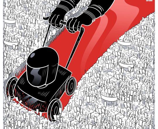 হেলমেট বাহিনীর বুলডোজার, পোস্টারঃ Tirthosthan