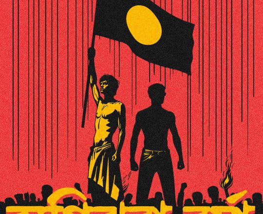 চব্বিশের জনযুদ্ধ, পোস্টারঃ দেবাশীষ চক্রবর্তী