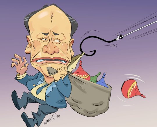 দুর্নীতিবাজ , কার্টুনঃ Mehedi Haque Cartoons