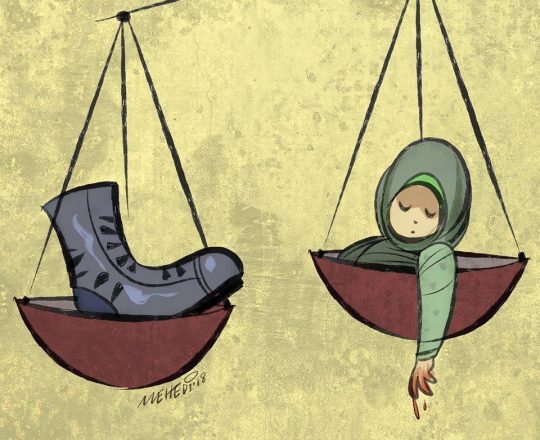 প্রশাসনের বুটের নিচে সাধারণ জনগন , কার্টুনঃ Mehedi Haque Cartoons