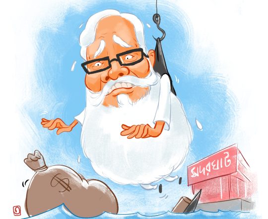 দরবেশবাবা কট, কার্টুনঃ Apu's Cartoon