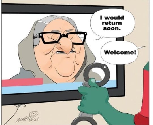 I would return soon, কার্টুনঃ Mehedi Haque Cartoons